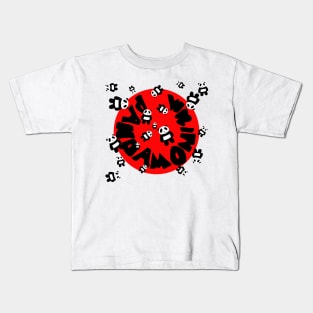 Pandamonium Pandas! Kids T-Shirt